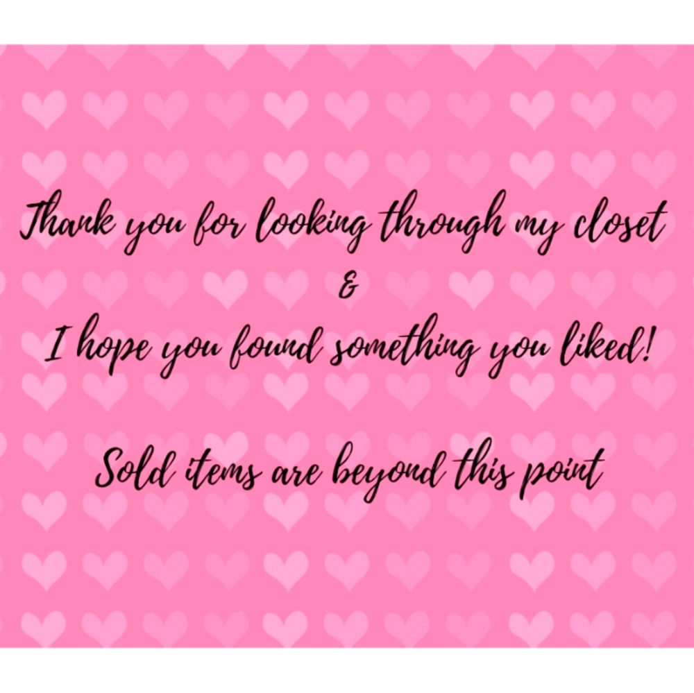 Sold Items Are Beyond This Point